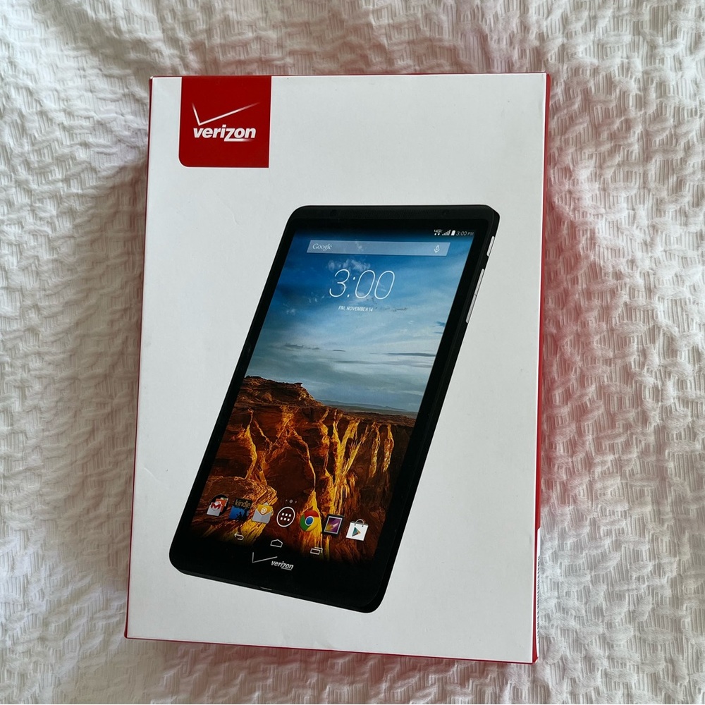 NEW IN BOX: Ellipsis 8 by Verizon Tablet Ellipsis
8 QTAQZ3 16GB Wi-Fi + 4G 8"
